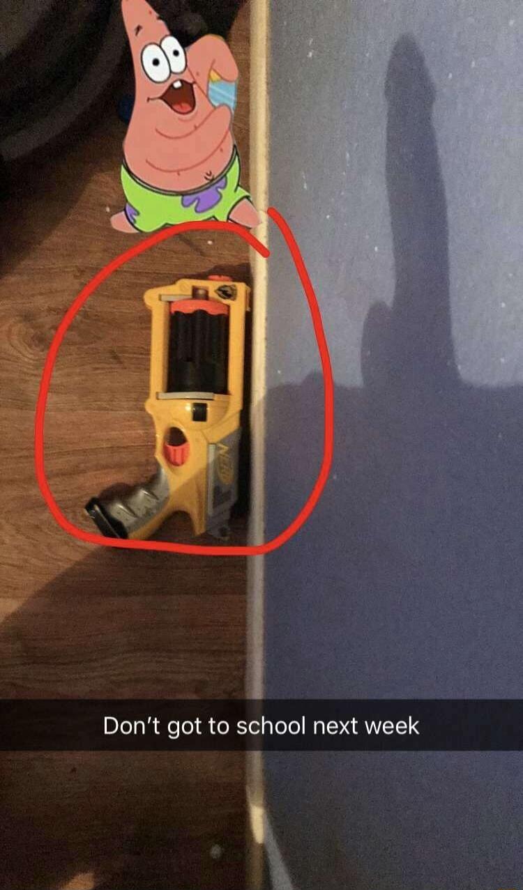 Don't got to school next week