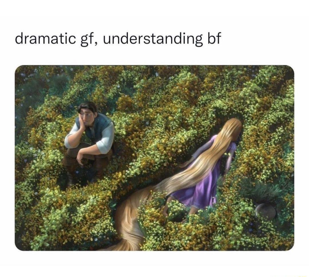 dramatic gf understanding bf