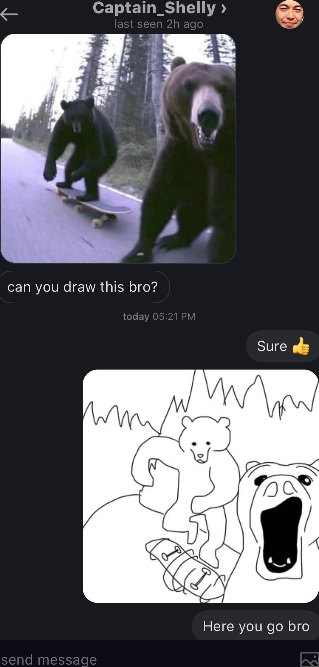 o1 11 T AT Fa can you draw this bro Here you go bro