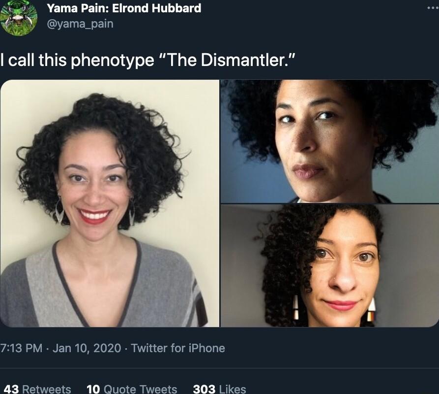 call this phenotype The Dismantler 13 PM Jan 10 2 A Ratmsats 0 Oucte