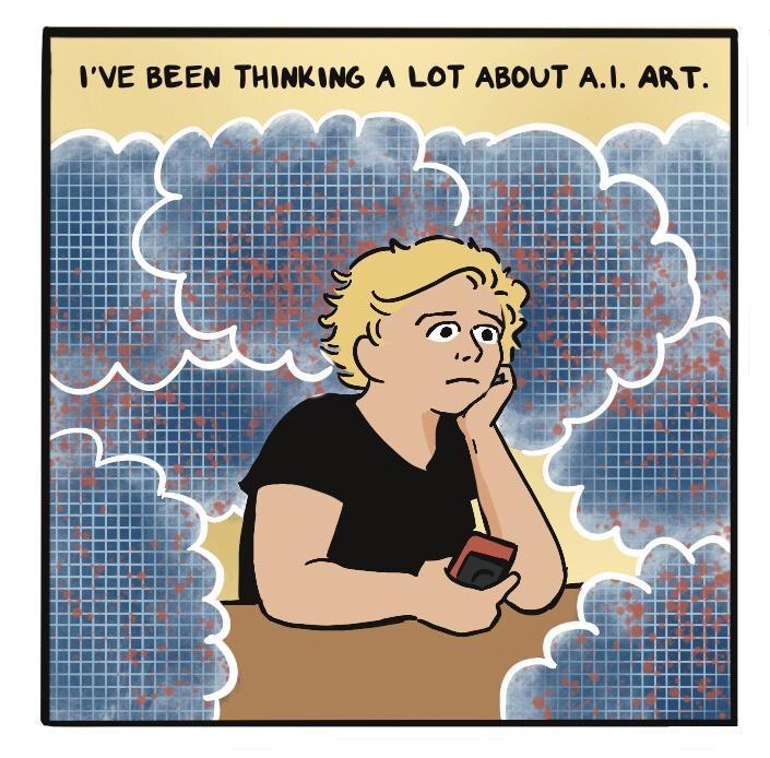 VVE BEEN THINKING A LOT ABOUT Al ART