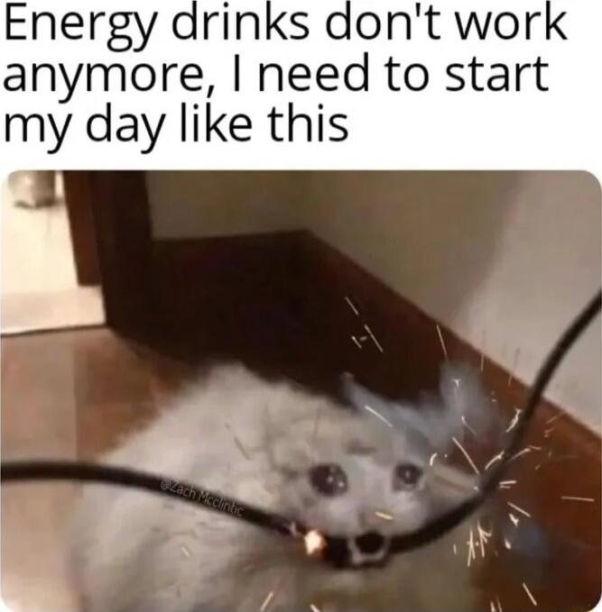 Energy drinks don't work anymore, I need to start my day like this