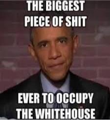 THE BIGGEST PIECE OF SHIT EVER TO OCCUPY THE WHITEHOUSE