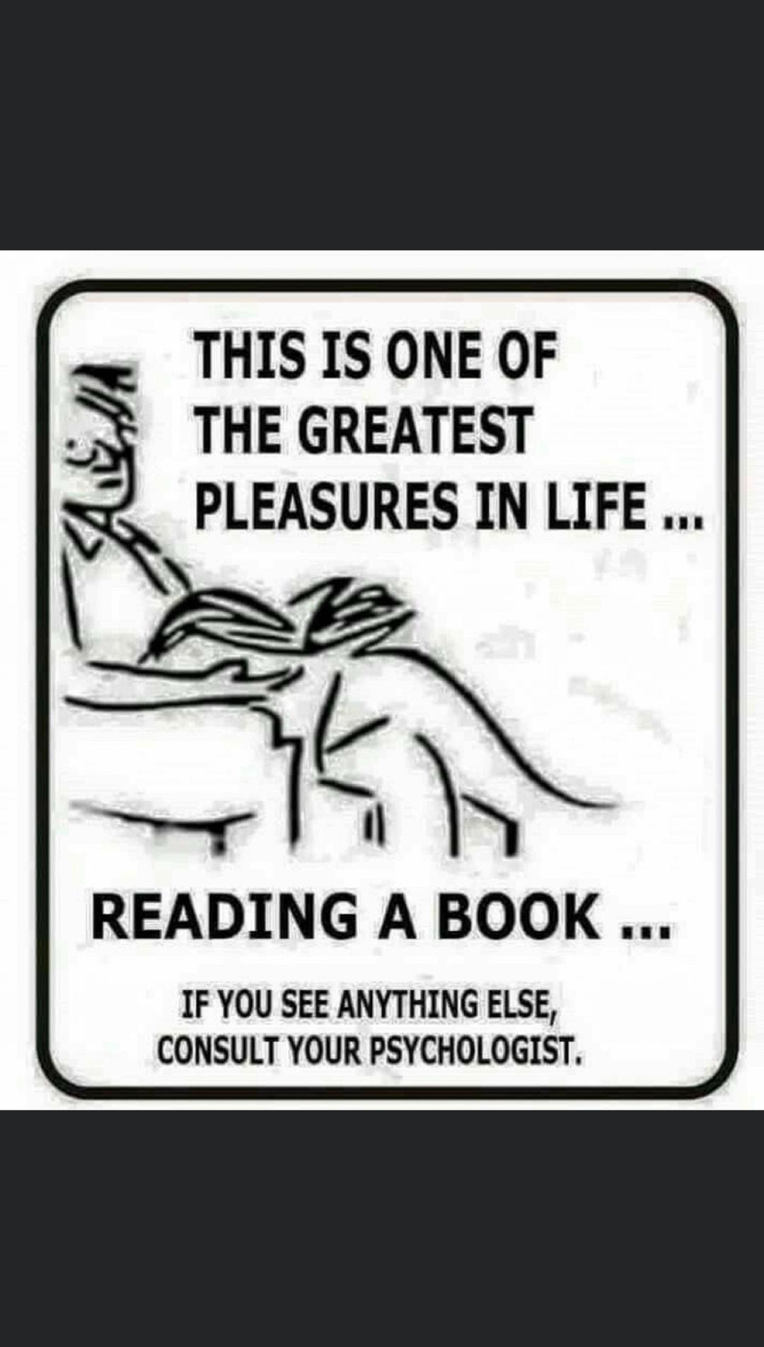 THIS IS ONE OF READING A BOOK IF YOU SEE ANYTHING ELSE CONSULT YOUR PSYCHOLOGIST