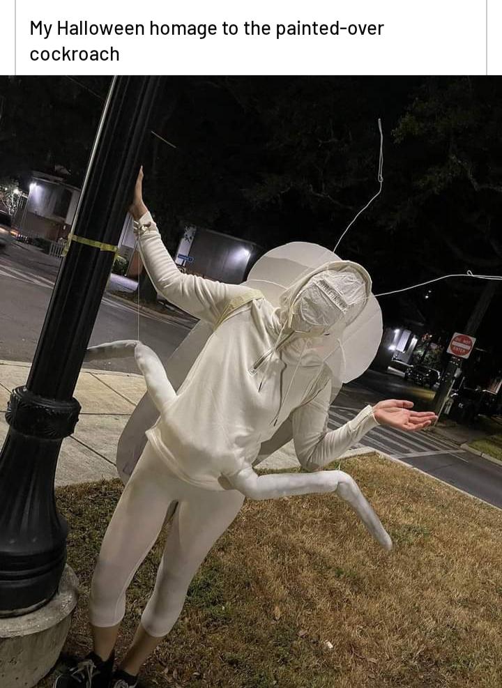 My Halloween homage to cockroach