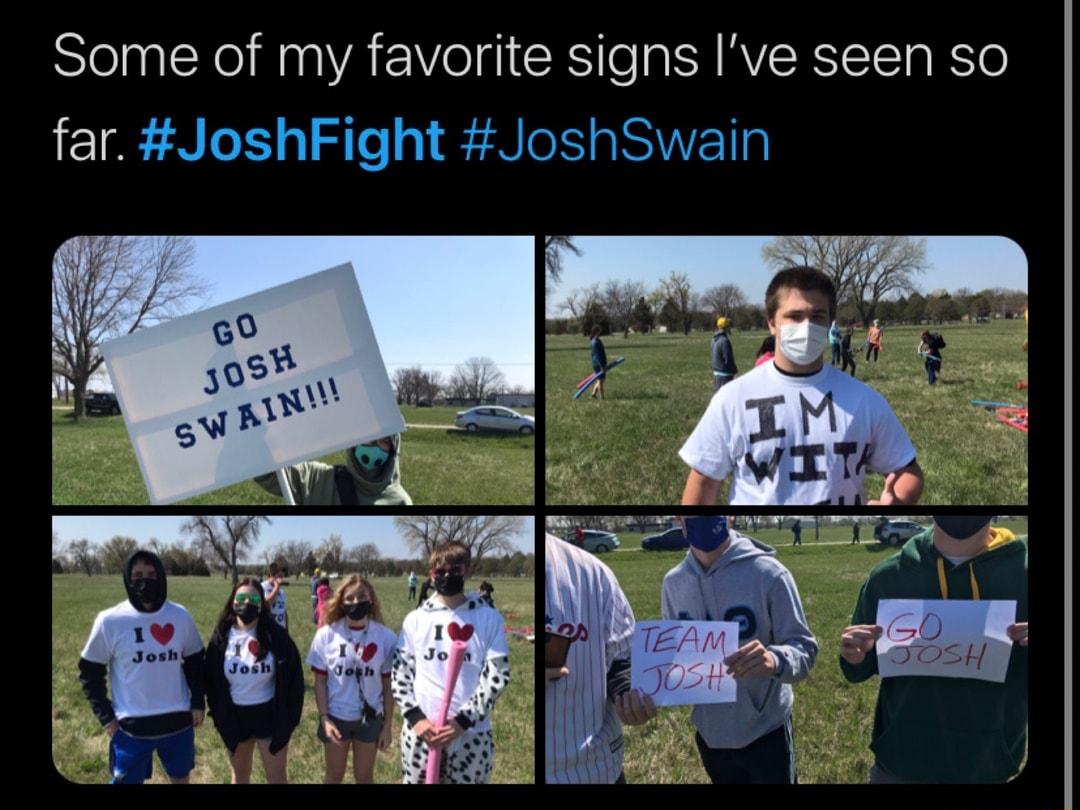 Some of my favorite signs Ive seen so far JoshFight JoshSwain