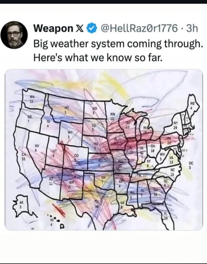Big weather system coming through. Here's what we know so far.
