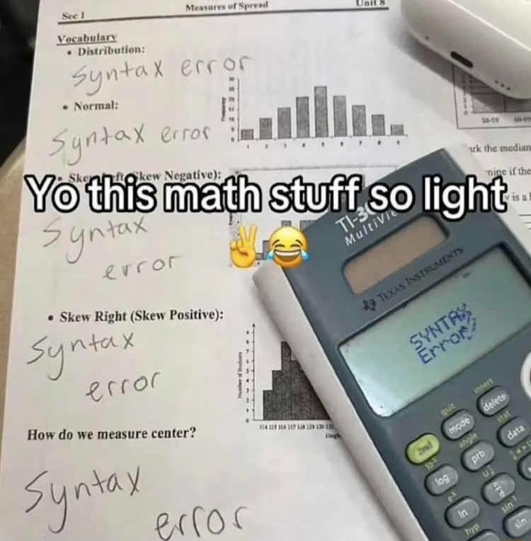 Yo this math stuff so light ✌️😂
Syntax error
Syntax error
Syntax error
How do we measure center?
Syntax error