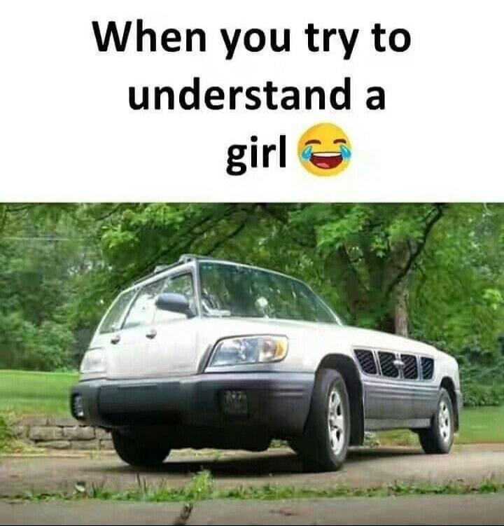 When you try to understand a girl 😂