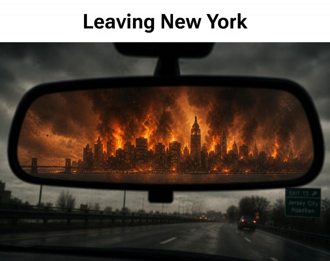 Leaving New York EXIT 15 Jersey City Hoboken