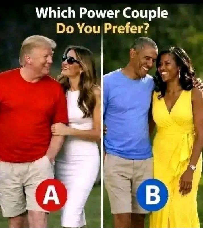 Which Power Couple Do You Prefer? A B