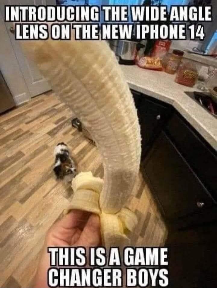 INTRODUCING THE WIDE ANGLE LENS ON THE NEW IPHONE 14 THIS IS A GAME CHANGER BOYS