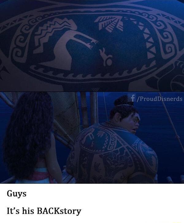 Guys Its his BACKstory