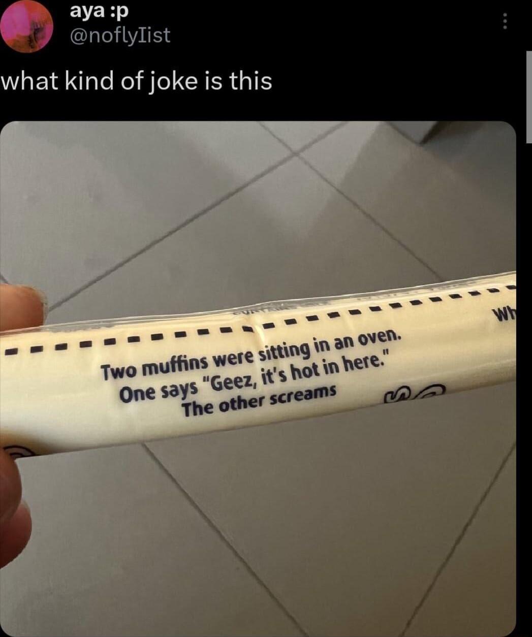 what kind of joke is this