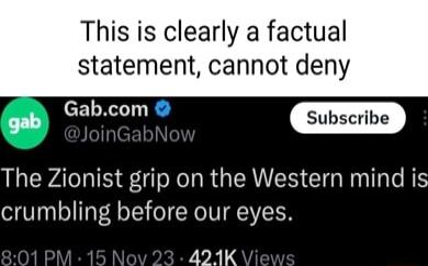 This is clearly a factual statement cannot deny g coboon YA 0 X N R GRS COENITTRE crumbling before our eyes 421K