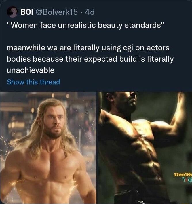 3 BOI Bolverki5 4d B CTIEL R ELERTL TR B RV ER G ETC B meanwhile we are literally using cgi on actors bodies because their expected build is literally LEIETELIES EUCAGIERGIEES