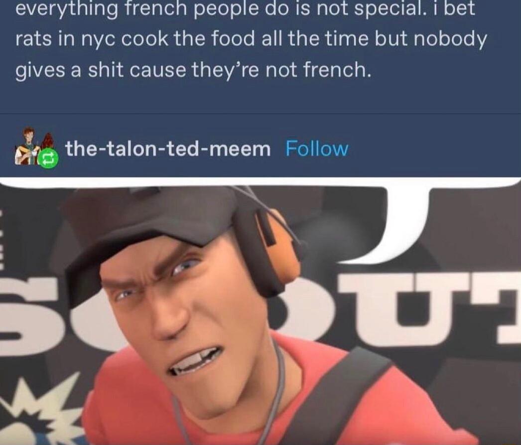 everytning french people ao Is not special bet 1R TeRoTelel S IR olele 1 RO IR Tog R oIV Lol oele G gives a shit cause theyre not french