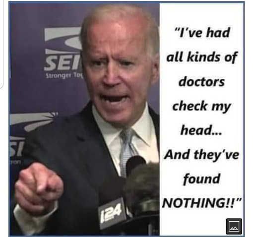 Ive had all kinds of doctors check my head And theyve found NOTHING