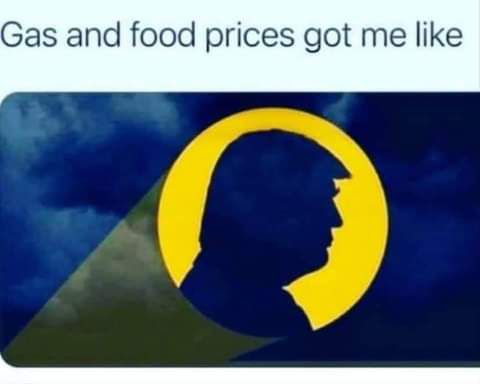 Gas and food prices got me like