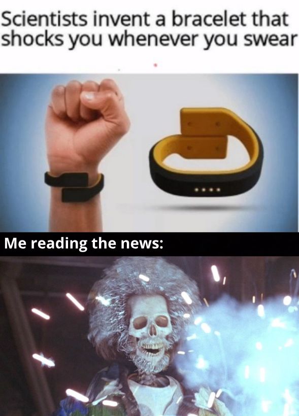 Scientists invent a bracelet that shocks you whenever you swear