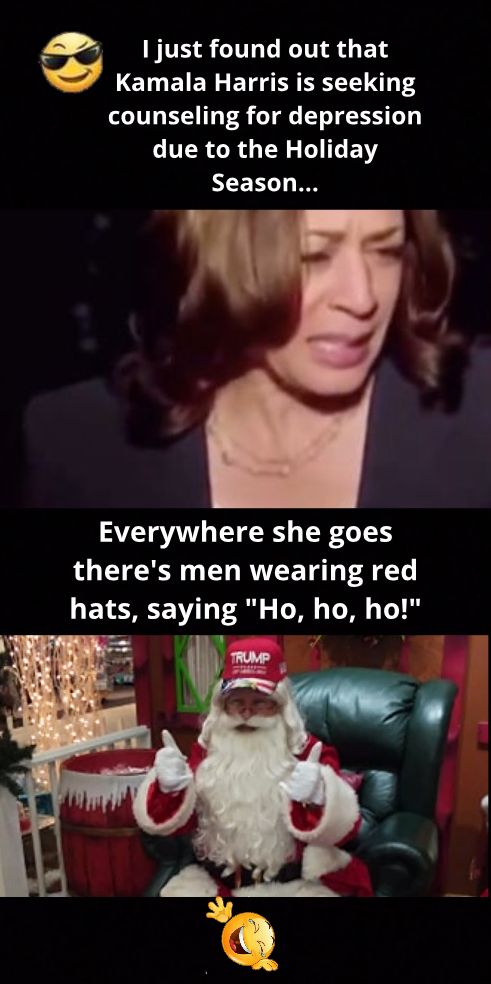 1 just found out that O LETUEIER ETGIENCR T 1 4 counseling for depression LITR LR TN TV RERTC F4 Everywhere she goes theres men wearing red hats saying Ho ho ho e