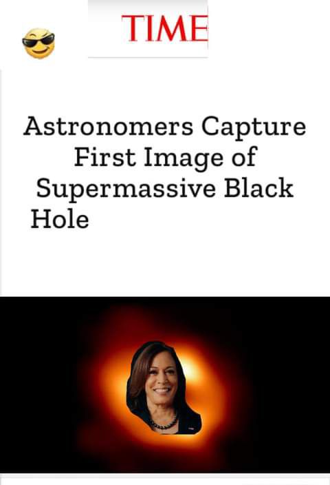 L 4 Astronomers Capture First Image of Supermassive Black Hole