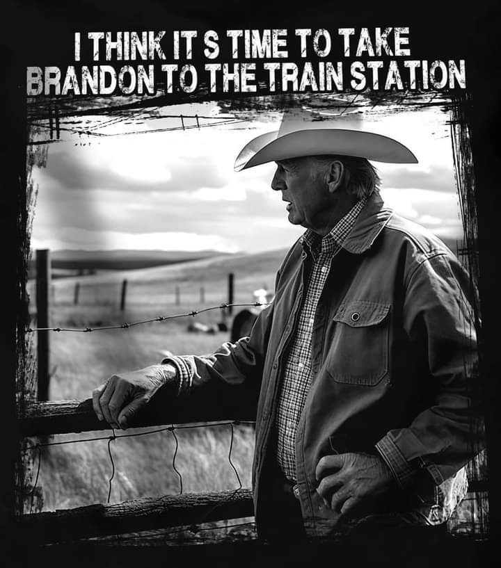 I THINK IT S TIME TO TAKE BRANDONTO THE TRAIN STATION