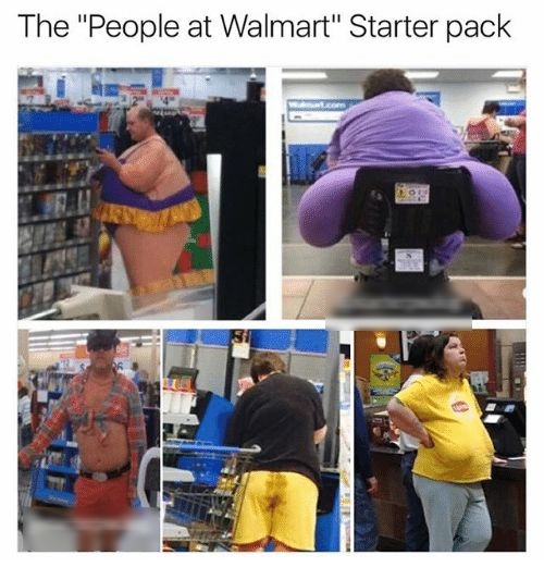 The People at Walmart Starter pack