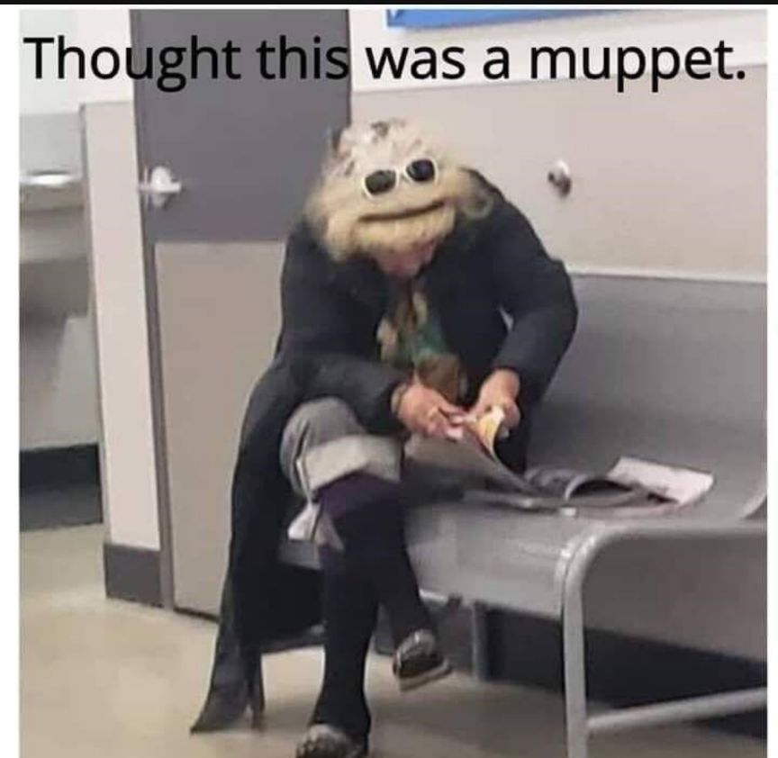 M was a muppet