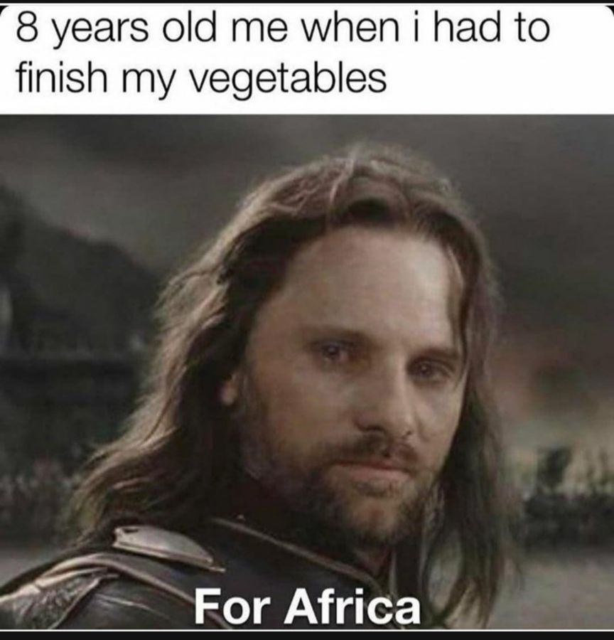 8 years old me when i had to finish my vegetables 7 For Africa