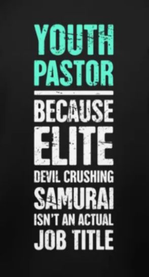 YOUTH PASTOR TR DEVIL CRUSHING JOB TITLE