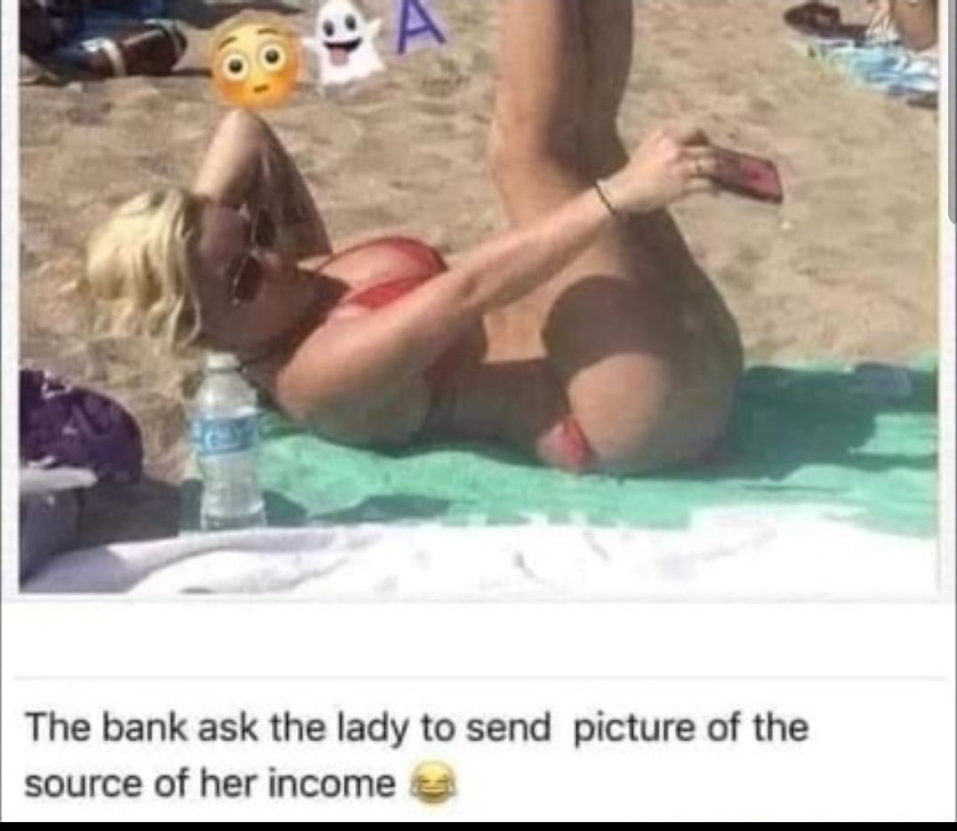 The bank ask the lady to send picture of the source of her income 2