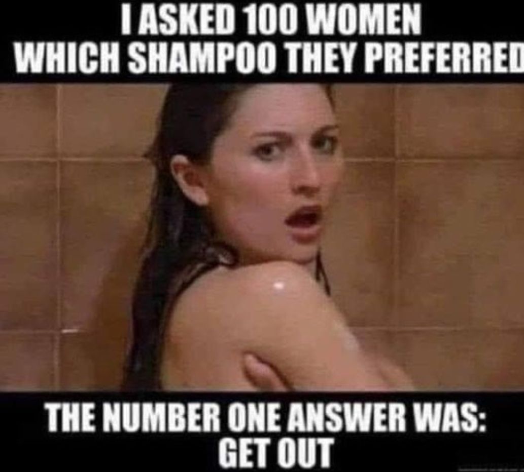 ASKED 100 WOMEN WHICH SHAMPOO THEY PREFERREL THE NUMBER ONE ANSWER WAS Halll