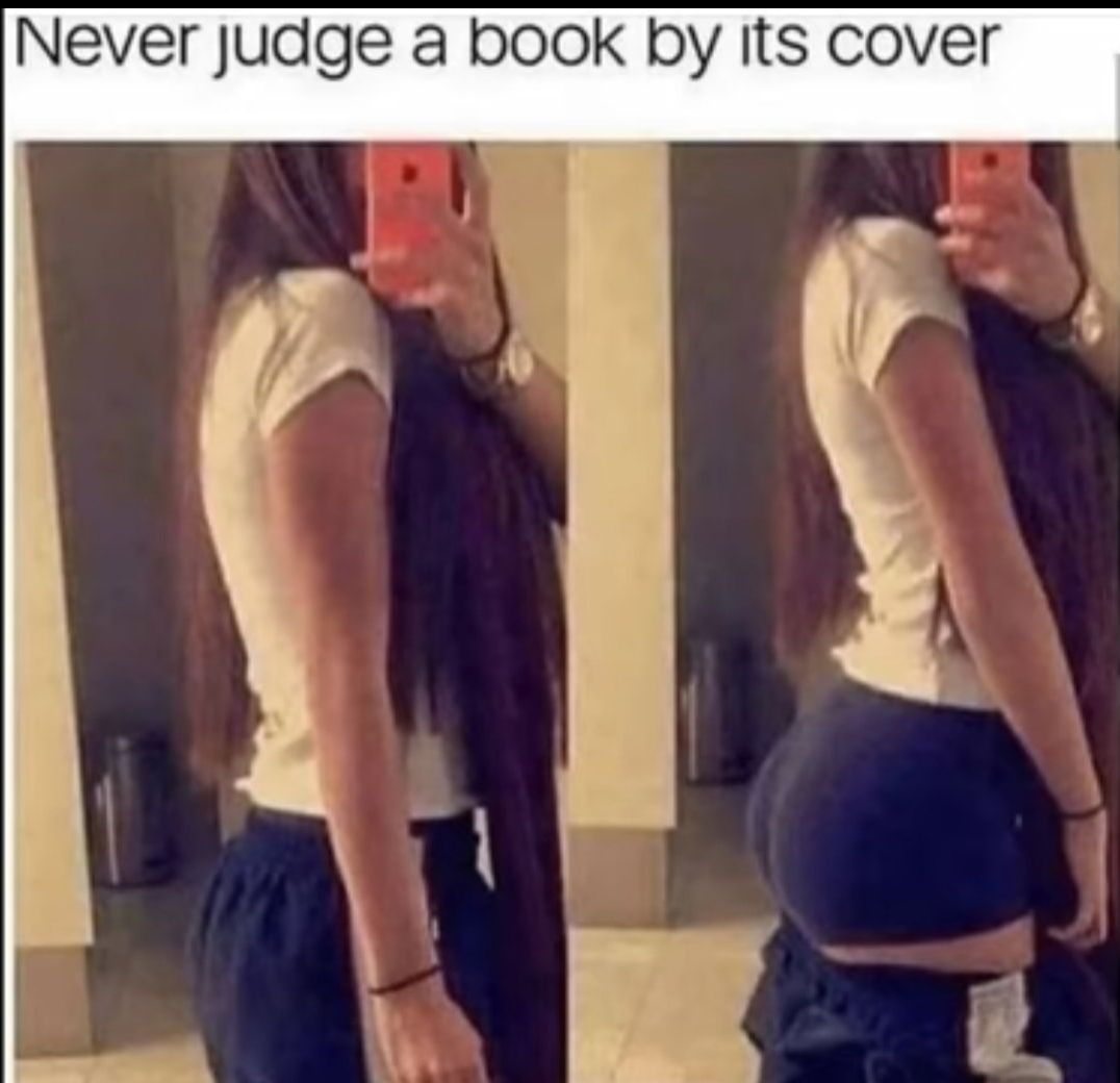 Never judge a book by its cover