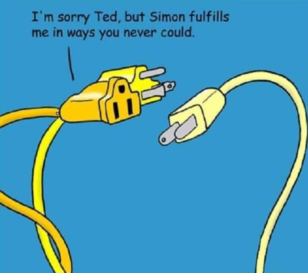 Im sorry Ted but Simon fulfills me in ways you never could