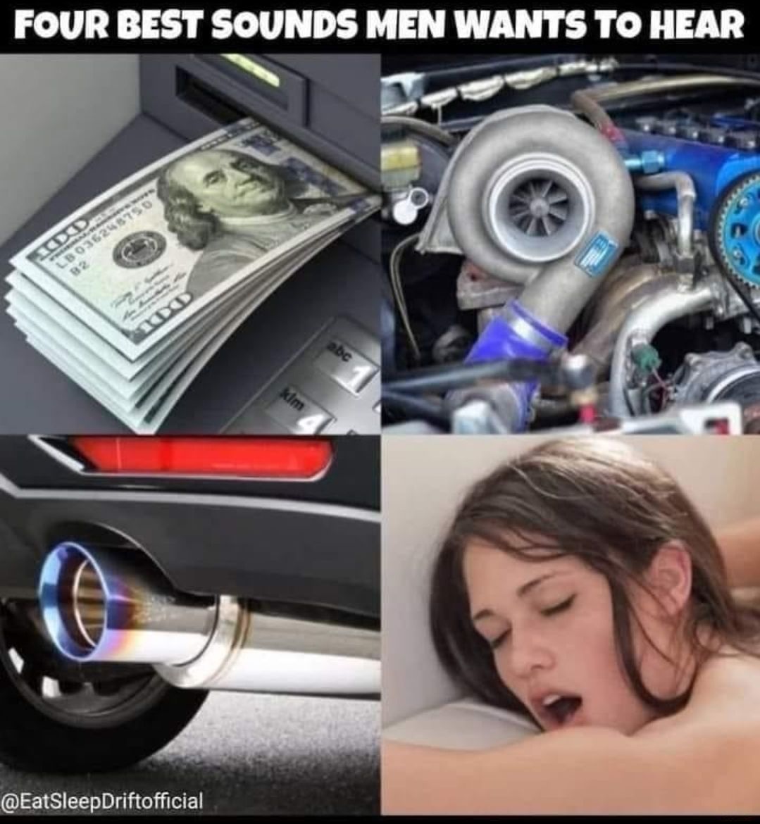 FOUR BEST SOUNDS MEN WANTS TO HEAR EatSleepDriftofficial