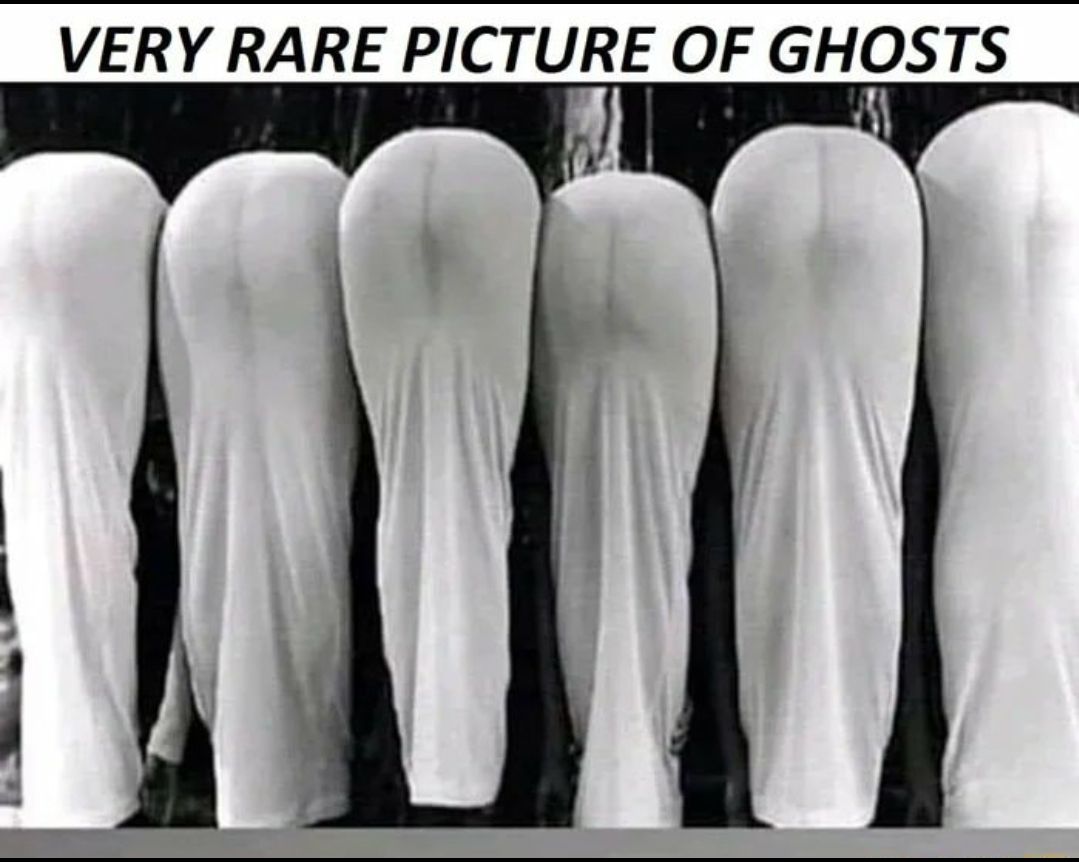 VERY RARE PICTURE OF GHOSTS