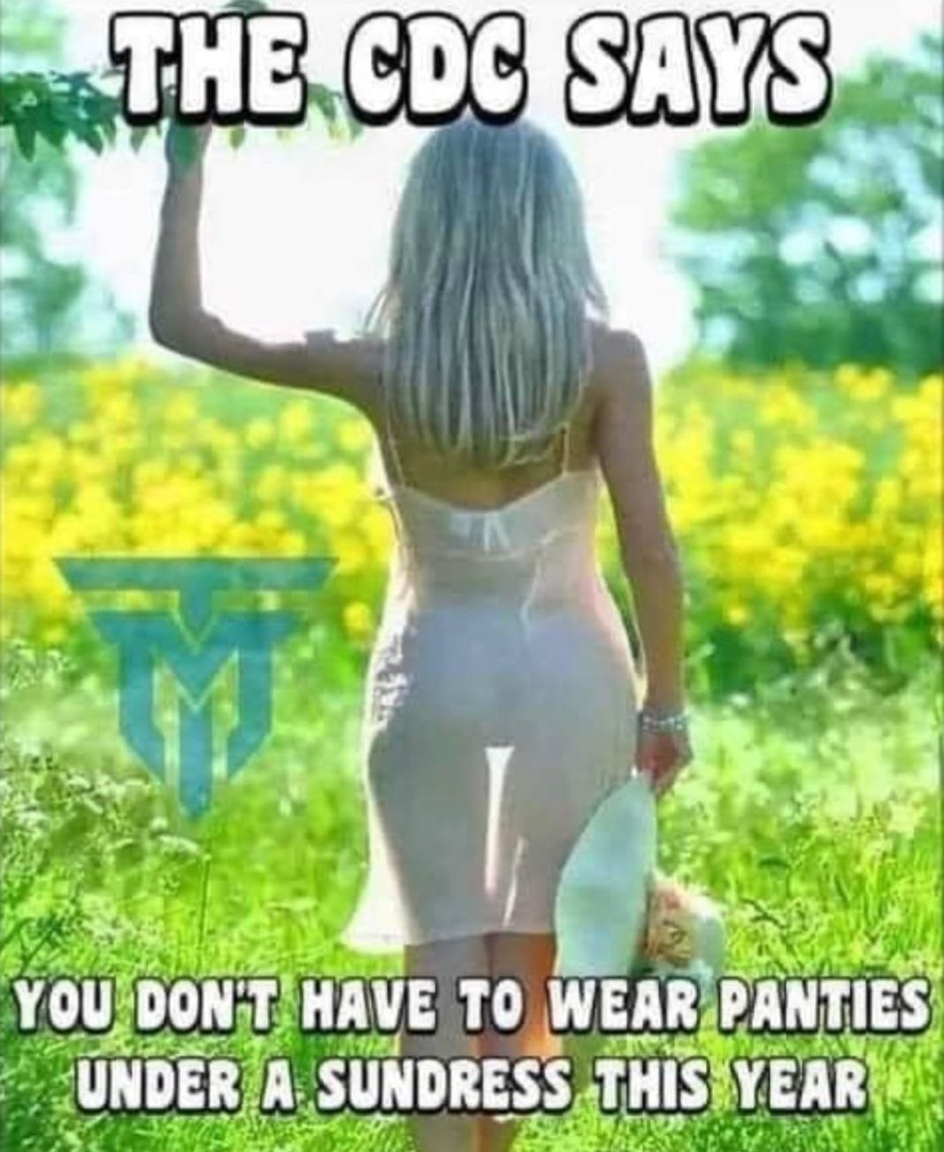 YOUJDONTHAVE TO WEARIPANTIES UNDER A SUNDRESS THISIYEAR