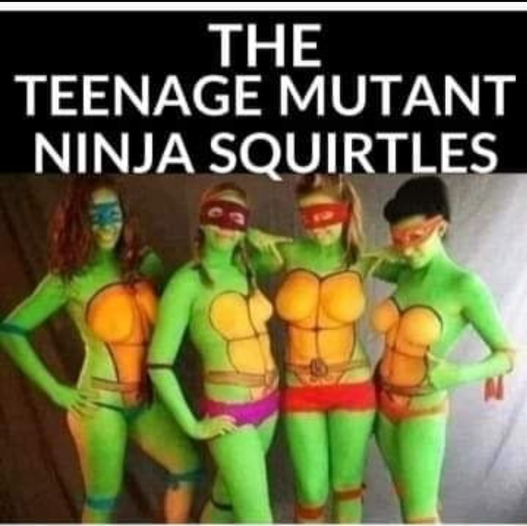 THE TEENAGE MUTANT NINJA SQUIRTLE V wewthas