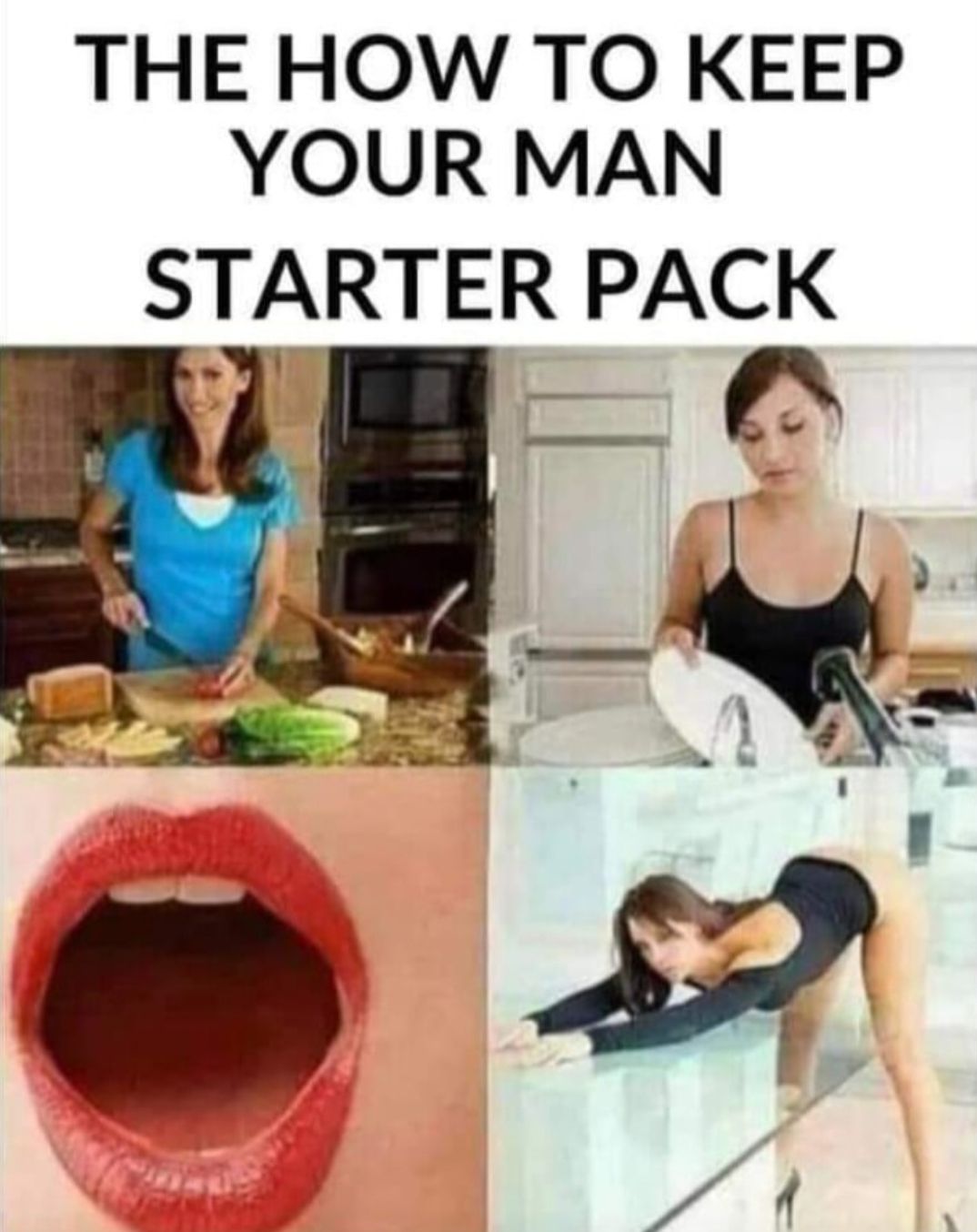 THE HOW TO KEEP YOUR MAN STARTER PACK N _o