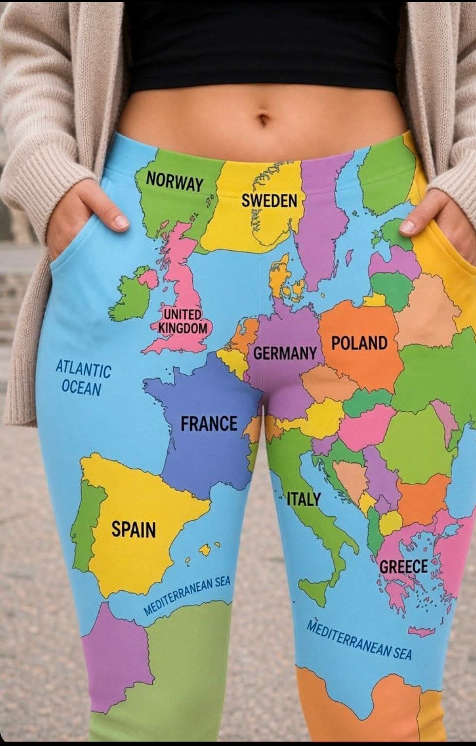NORWAY SWEDEN UNITED KINGDOM ATLANTIC OCEAN GERMANY POLAND FRANCE SPAIN MEDITERRANEAN SEA ITALY GREECE