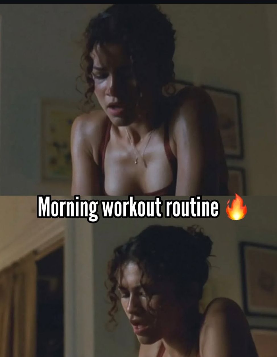 Morning workout routine