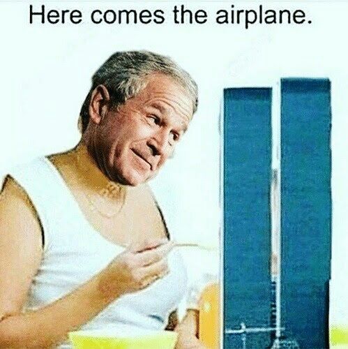 Here comes the airplane
