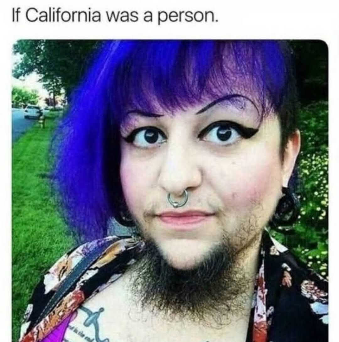 If California was a person