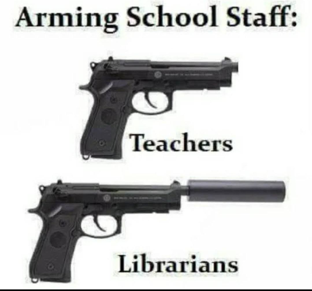 Arming School Staff Teachers Librarians