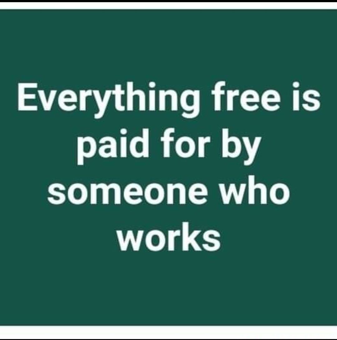 Everything free is paid for by L 1 L RV works