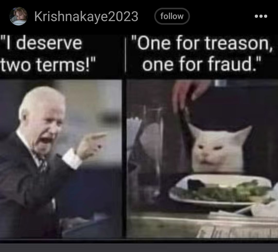 Krishnakaye2023 follow e deserve One for treason two terms LR CIRIET e