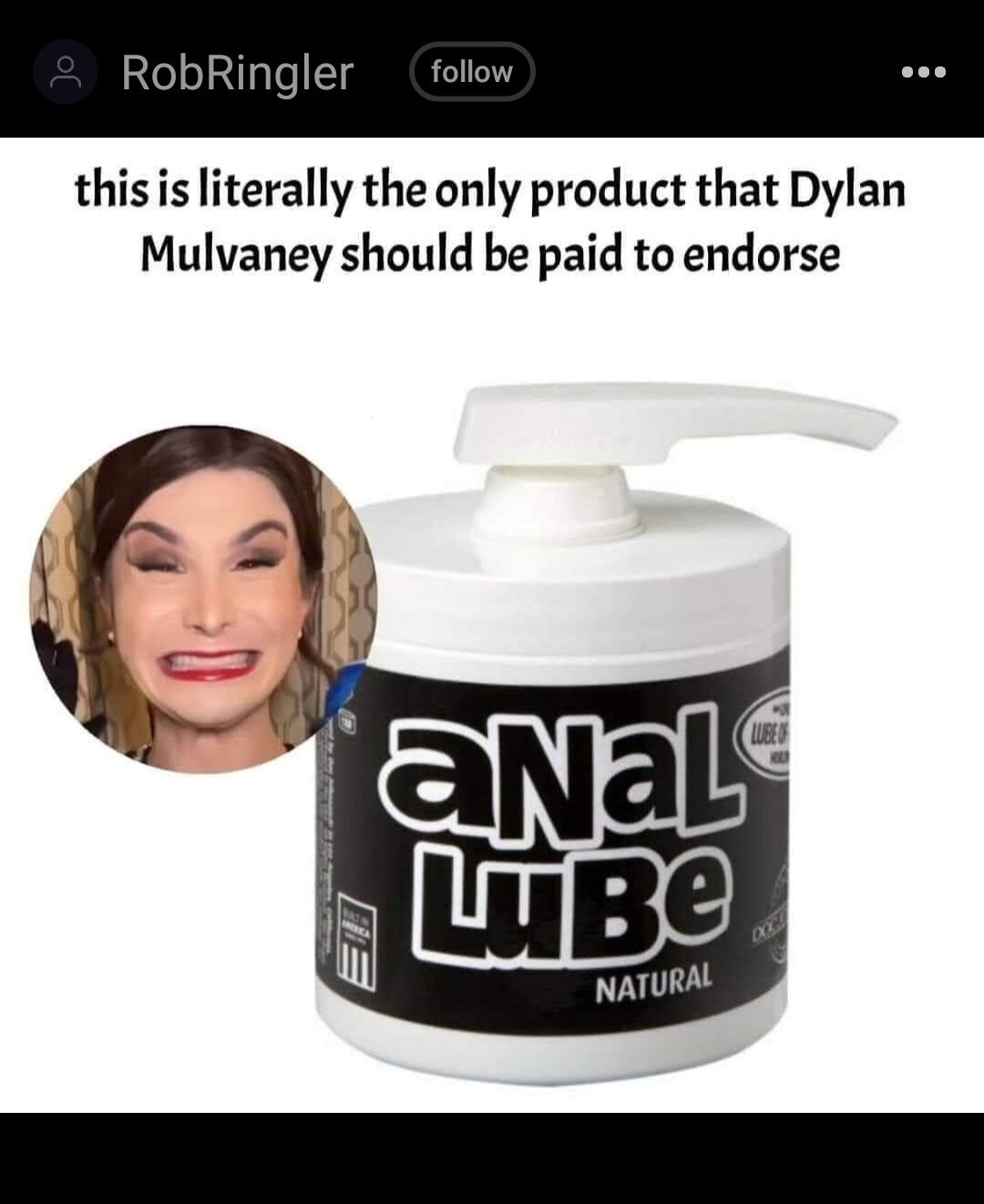 thisis literally the only product that Dylan Mulvaney should be paid to endorse