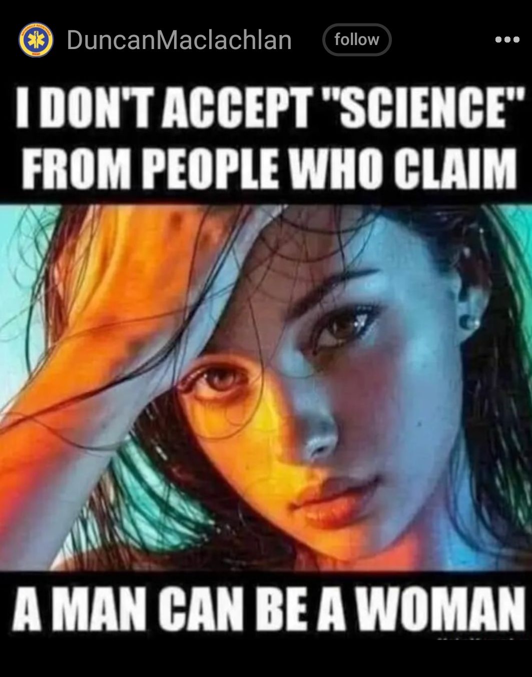 IV TeFTy W ETe oty 1 Ty T I DONTACCEPT SCIENCE FROM PEOPLE WIIII Gllll