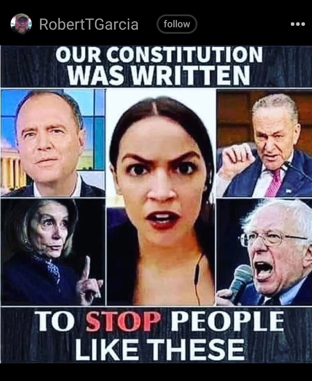 RobertTGarcia follow OUR CONSTITUTION LIKE THESE